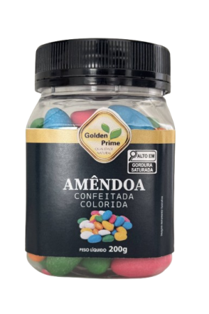 Amêndoa Confeitada Colorida