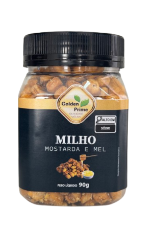 Milho Torrado e Salgado sabor Mostarda e Mel